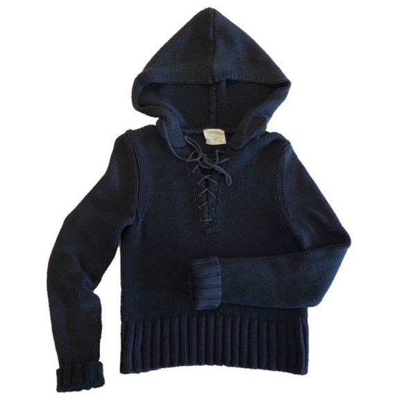 Calvin Klein Black Knit Hoodie - Picture 1 of 3